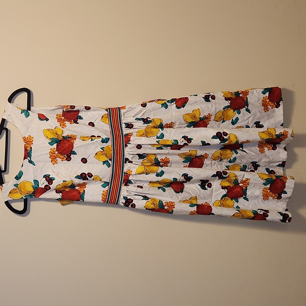 Fruit Printed Cocktail Dress